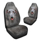 Greyhound Dog Funny Face Car Seat Covers 120