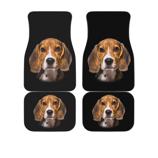 Beagle Dog Cute Face Car Floor Mats 118