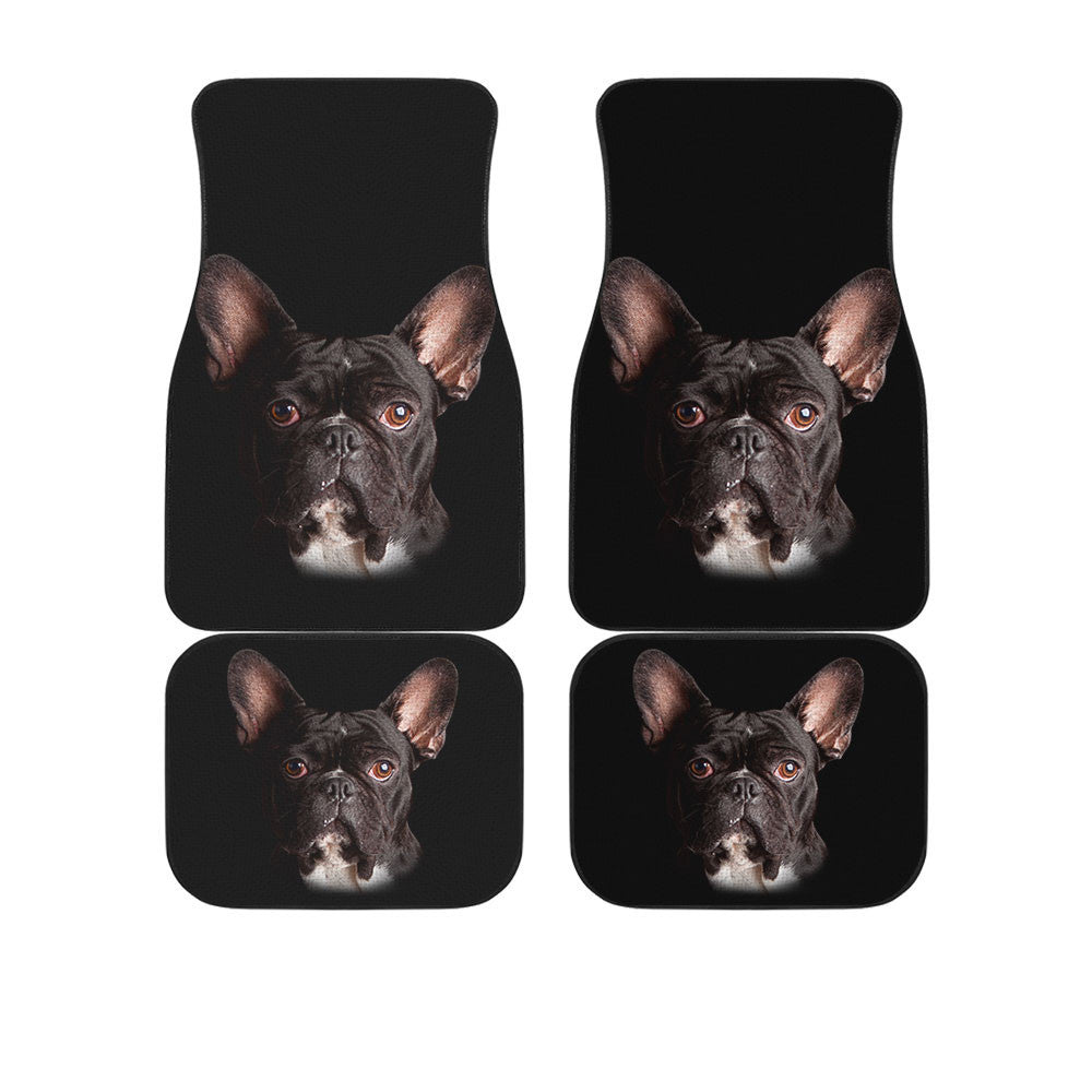 Boston Terrier Dog Cute Face Car Floor Mats 118