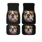 Bulldog Cute Face Car Floor Mats 118