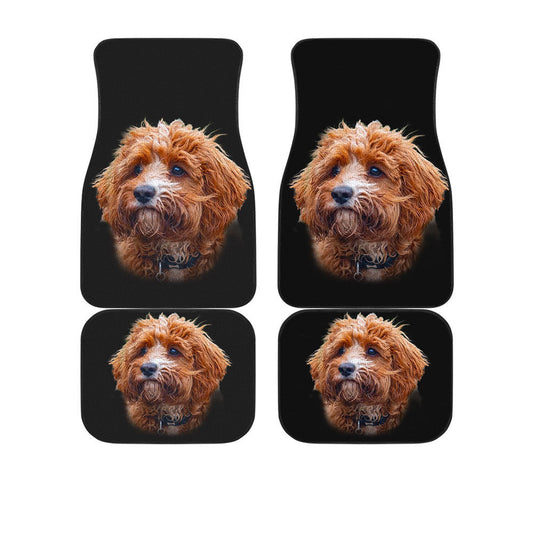 Cavapoo Dog Cute Face Car Floor Mats 118