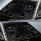 Poodle Eyes Car Sun Shade 94
