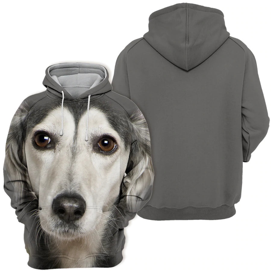 Saluki - Unisex 3D Graphic Hoodie