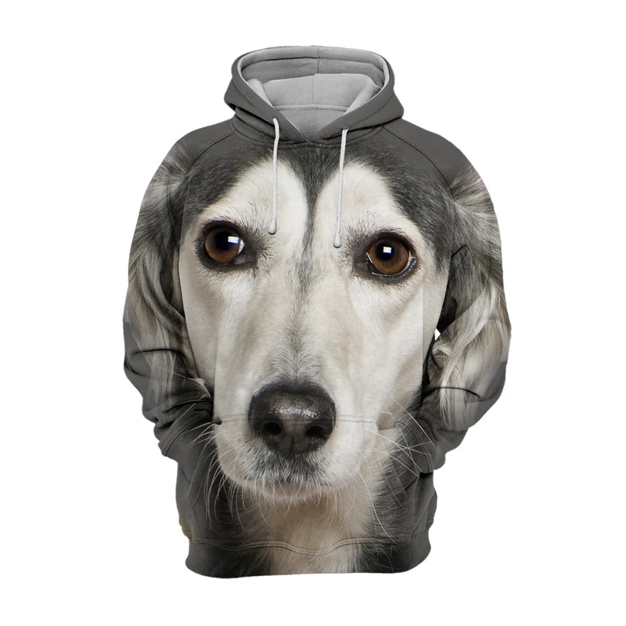 Saluki - Unisex 3D Graphic Hoodie