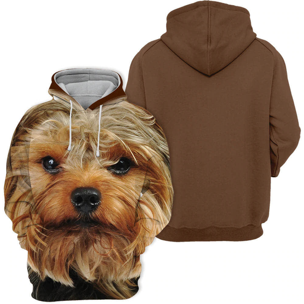 Yorkshire Terrier 3 - Unisex 3D Graphic Hoodie