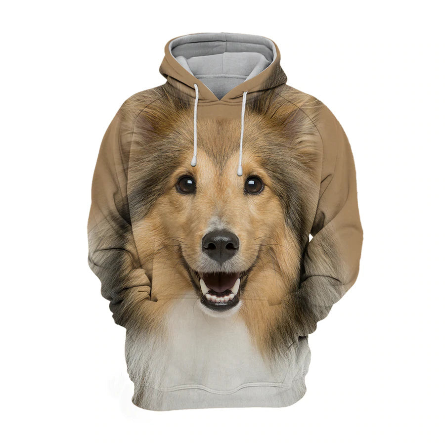 Shetland Sheepdog - Unisex 3D Graphic Hoodie