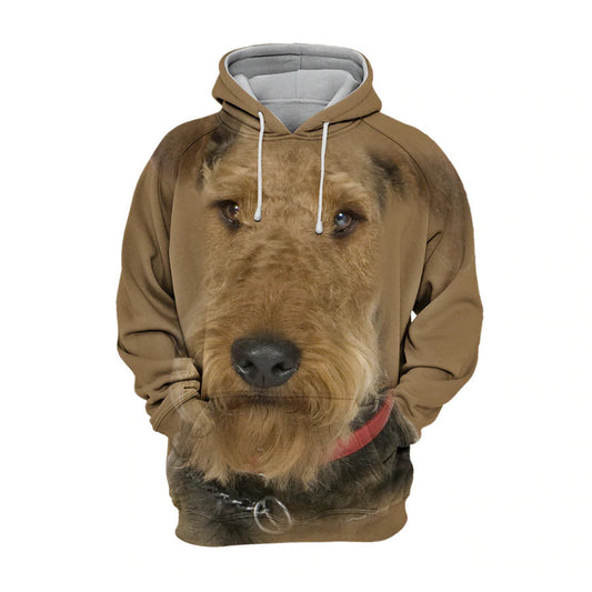 Airedale Terrier - Unisex 3D Graphic Hoodie