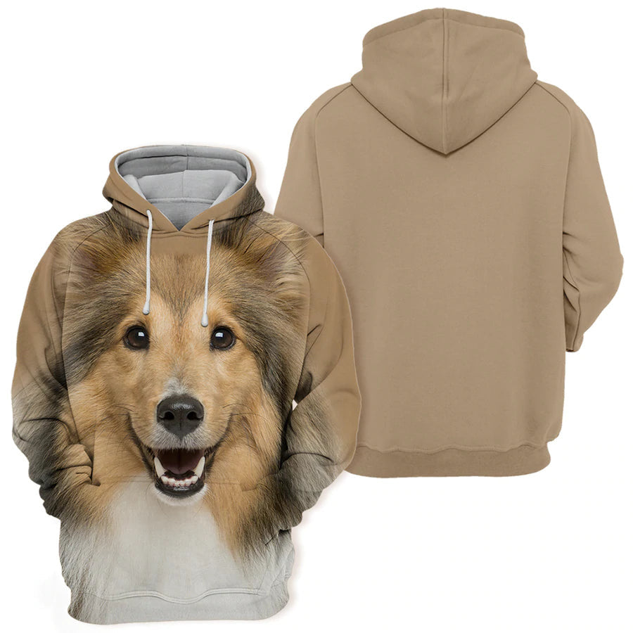 Shetland Sheepdog - Unisex 3D Graphic Hoodie