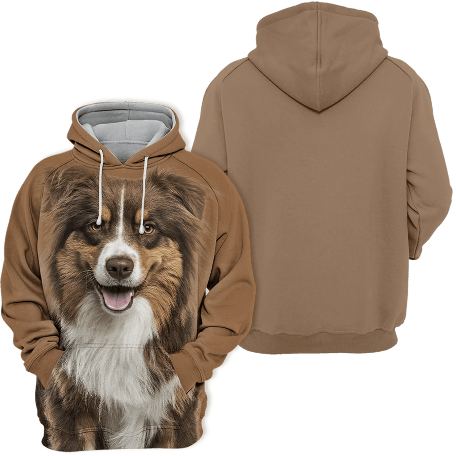 Australian Shepherd 4 - Unisex 3D Graphic Hoodie