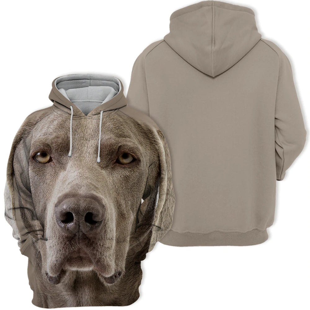 Weimaraner - Unisex 3D Graphic Hoodie