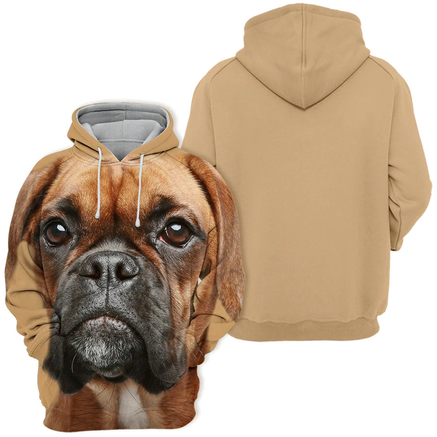 German Boxer - Unisex 3D Graphic Hoodie