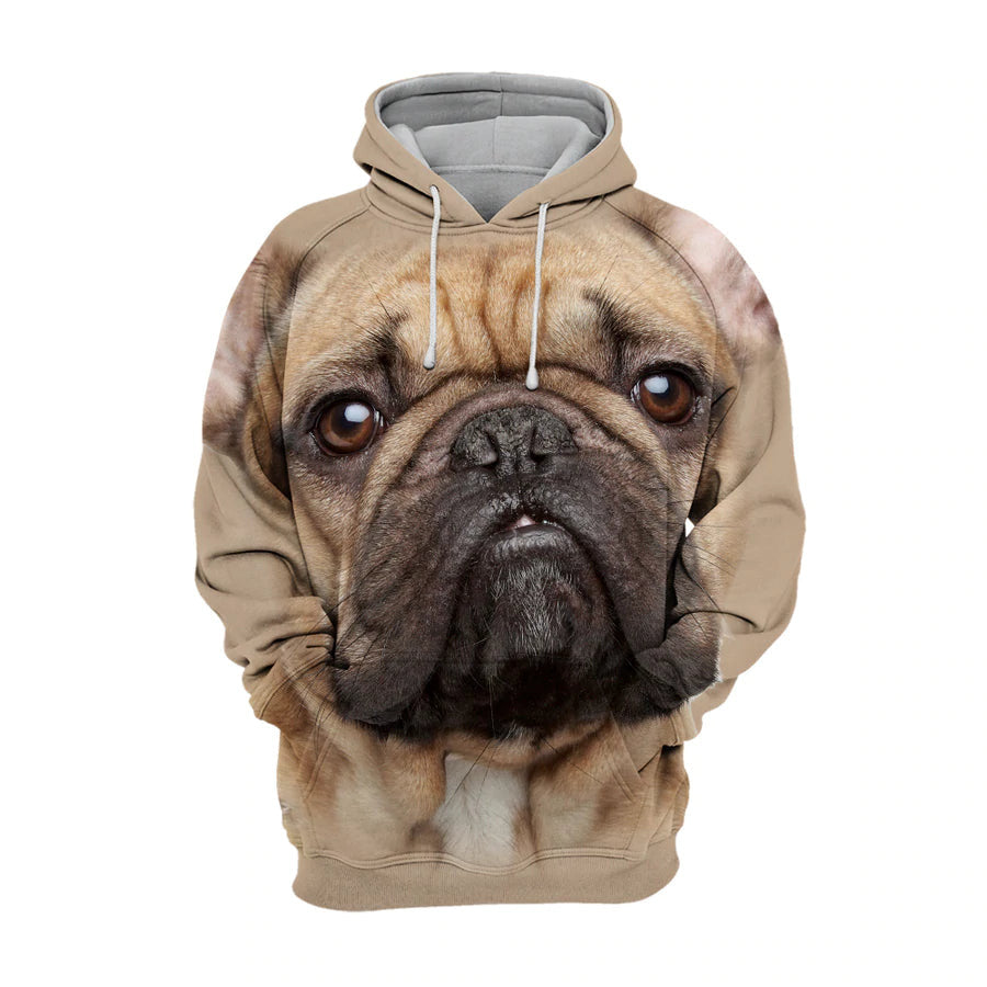 French Bulldog - Unisex 3D Graphic Hoodie