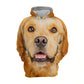 Golden Retriever - Unisex 3D Graphic Hoodie