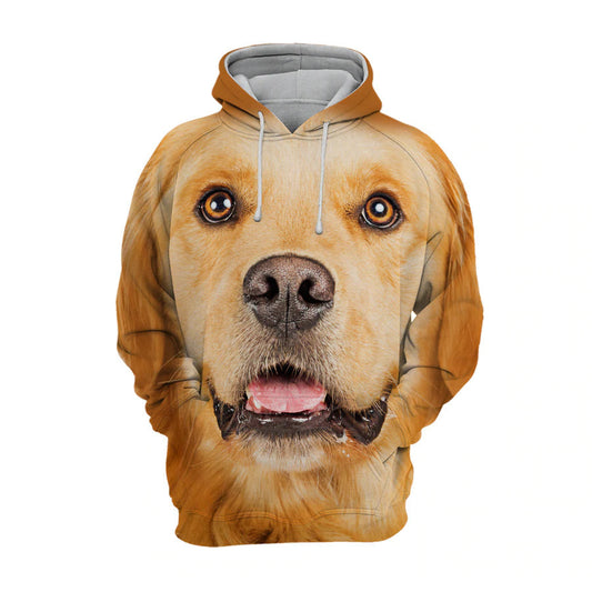 Golden Retriever - Unisex 3D Graphic Hoodie