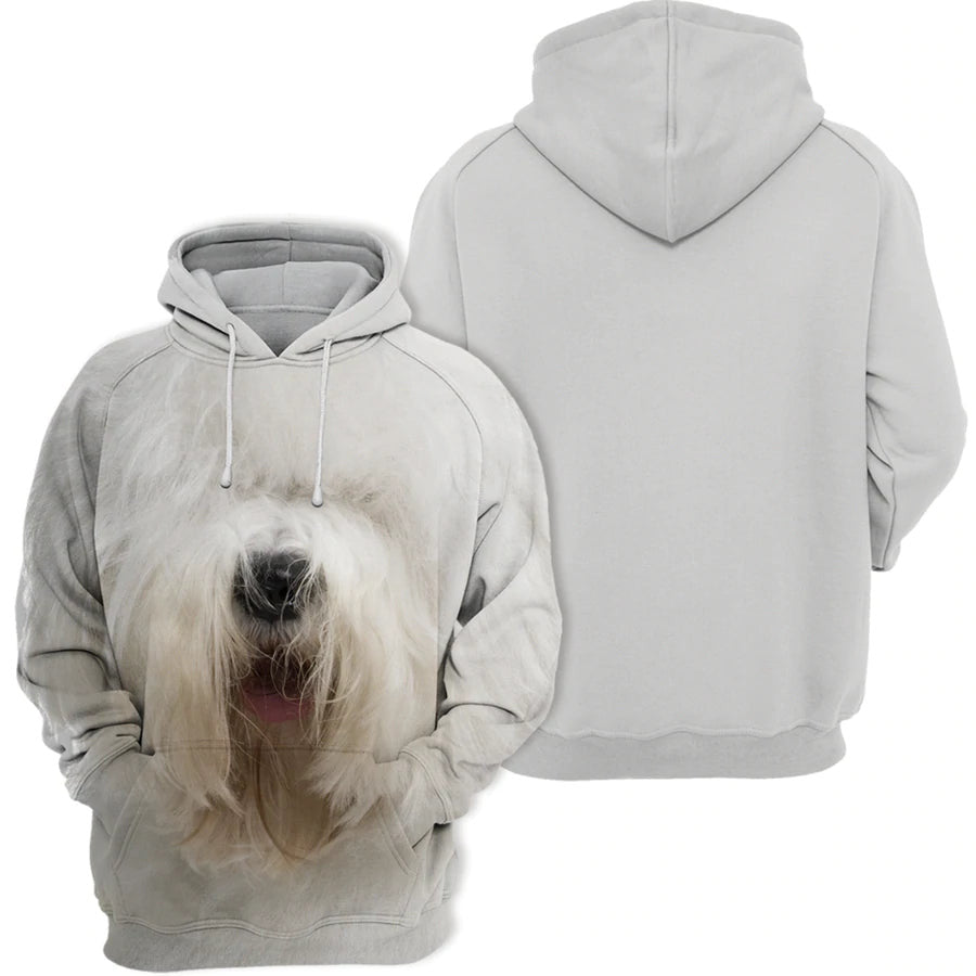 Old English Sheepdog - Unisex 3D Graphic Hoodie