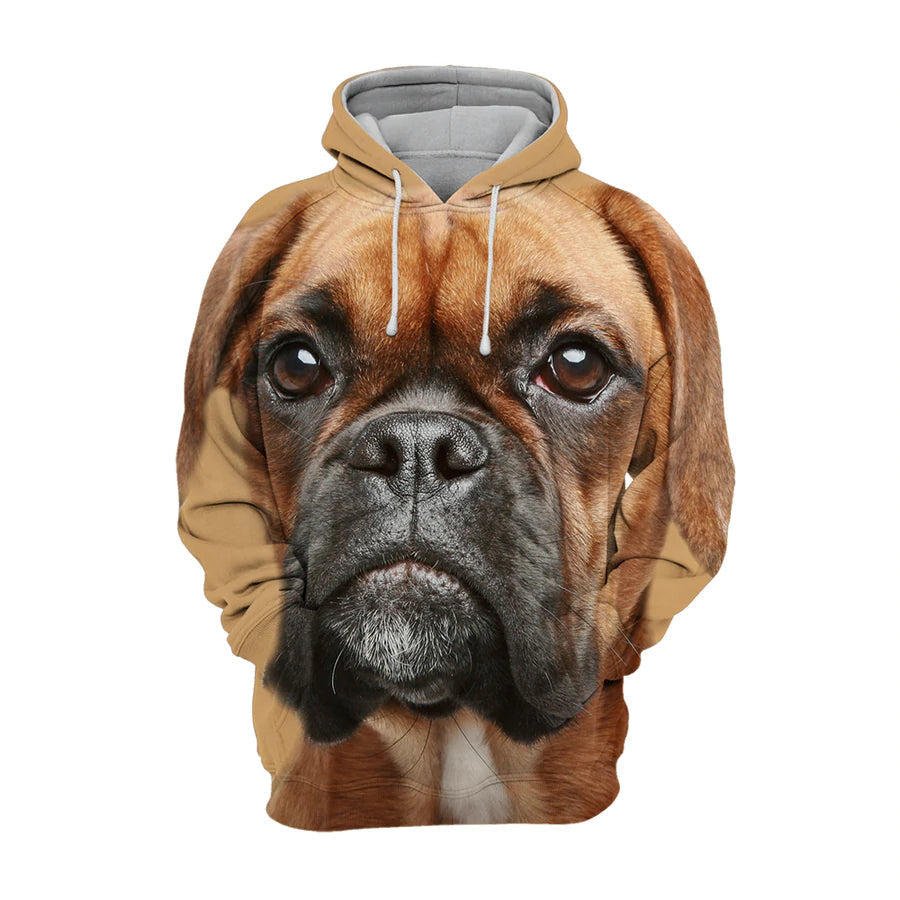 German Boxer - Unisex 3D Graphic Hoodie