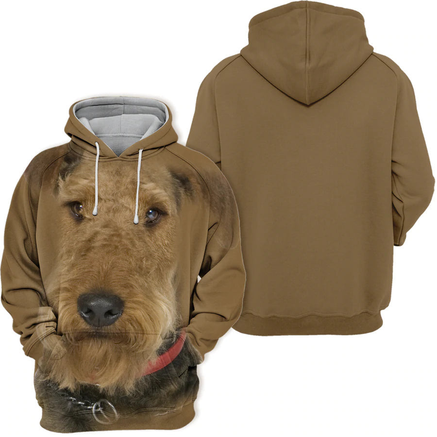 Airedale Terrier - Unisex 3D Graphic Hoodie