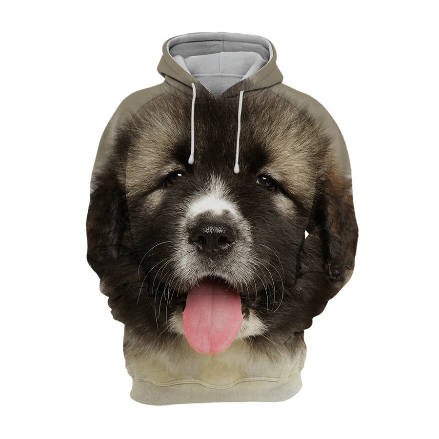 Caucasian Shepherd - Unisex 3D Graphic Hoodie