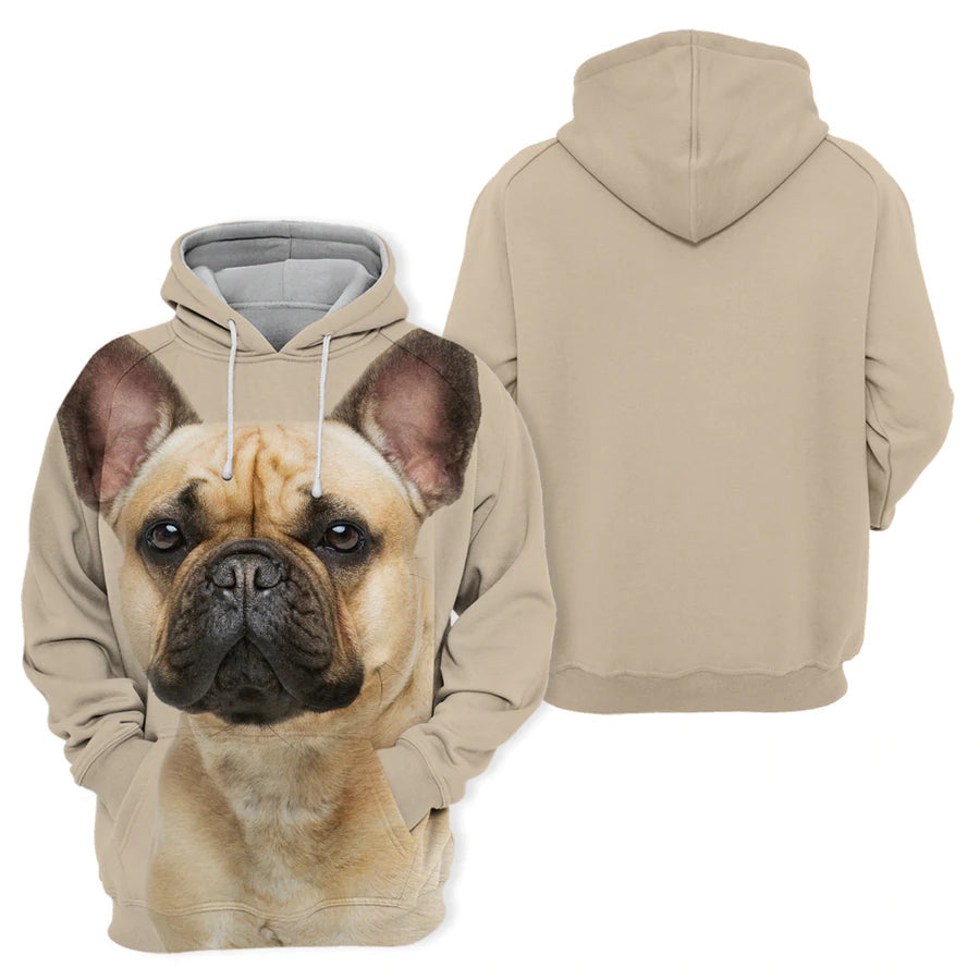 French Bulldog 3 - Unisex 3D Graphic Hoodie