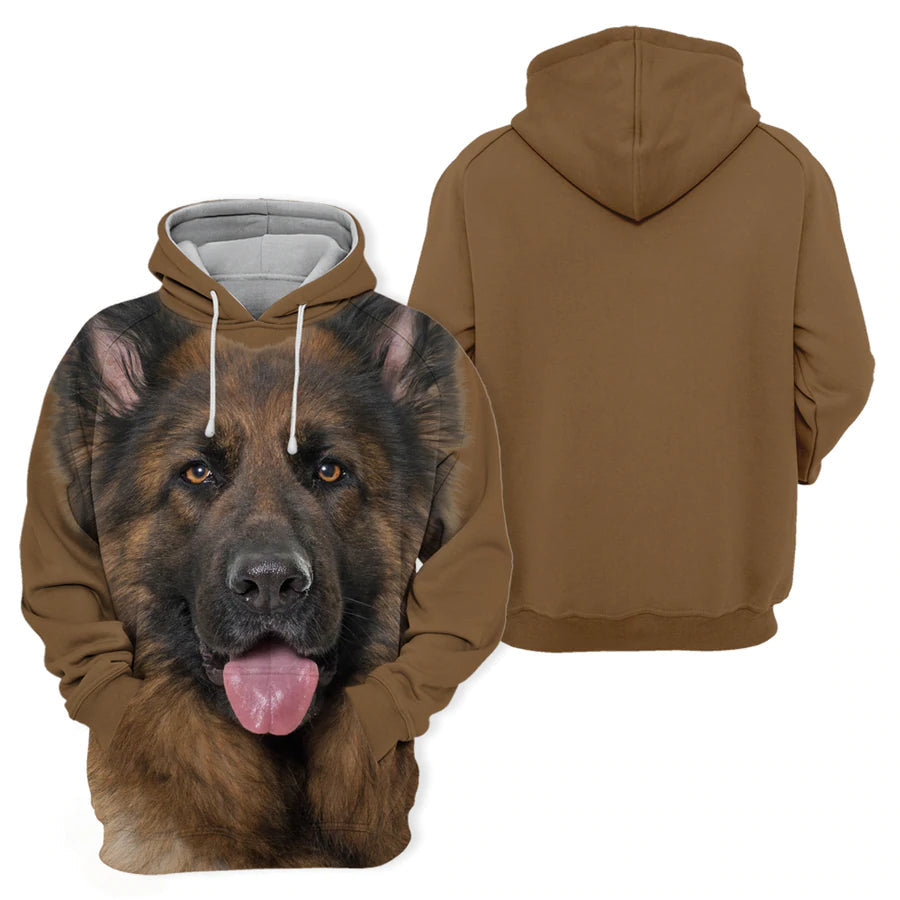 German Shepherd 2 - Unisex 3D Graphic Hoodie