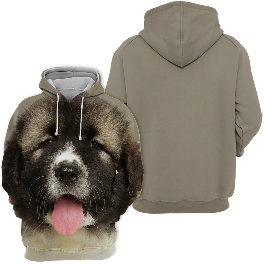 Caucasian Shepherd - Unisex 3D Graphic Hoodie