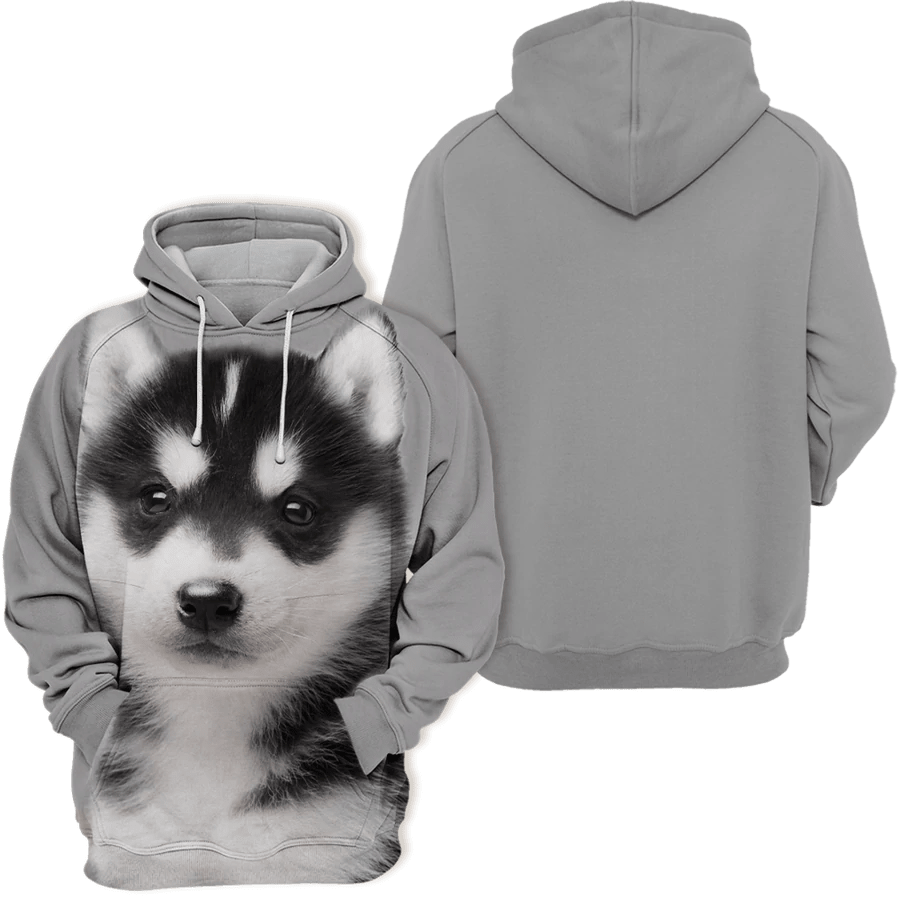 Alaskan Malamute 4 - Unisex 3D Graphic Hoodie