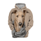 Greyhound 2 - Unisex 3D Graphic Hoodie
