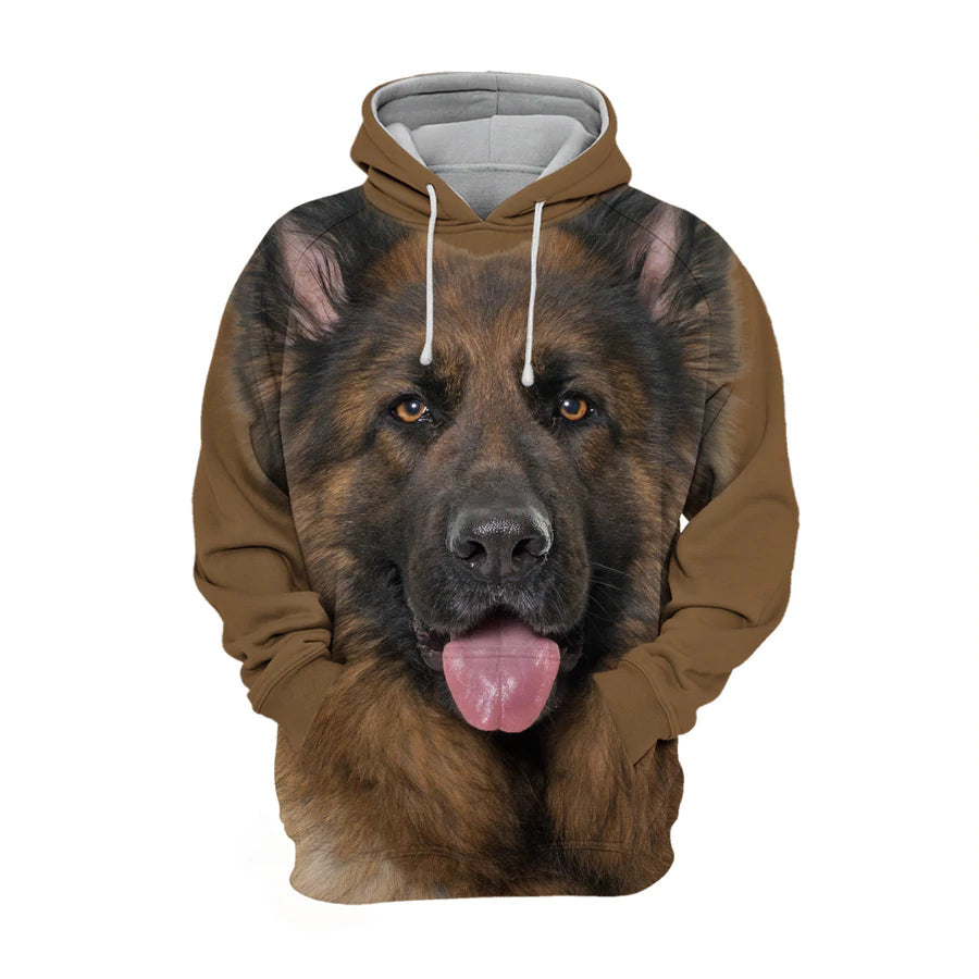 German Shepherd 2 - Unisex 3D Graphic Hoodie