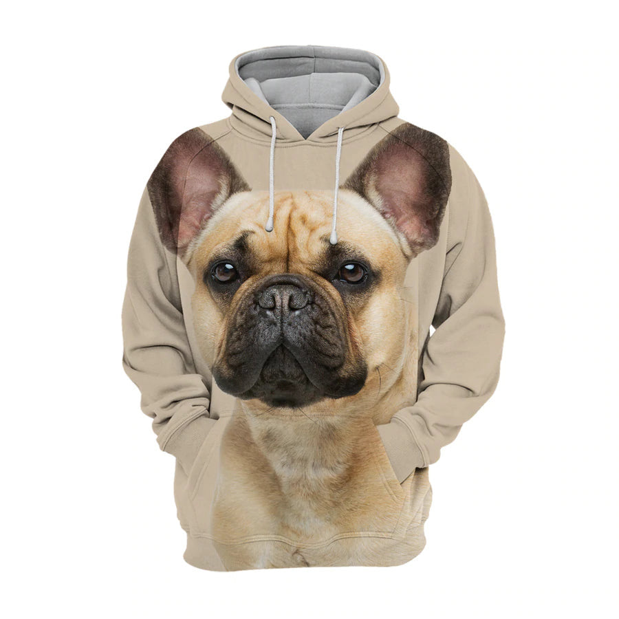 French Bulldog 3 - Unisex 3D Graphic Hoodie