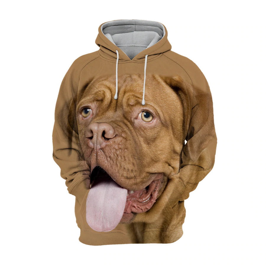 Bordeaux Mastiff 2 - Unisex 3D Graphic Hoodie