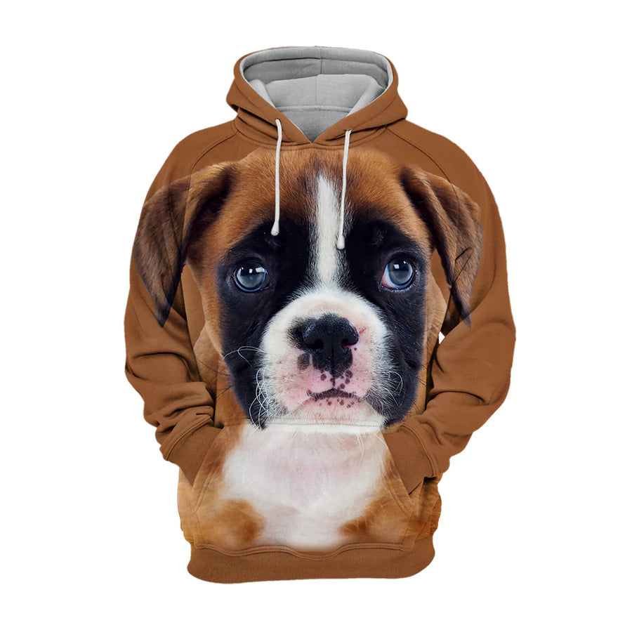 Boxer - Unisex 3D Graphic Hoodie