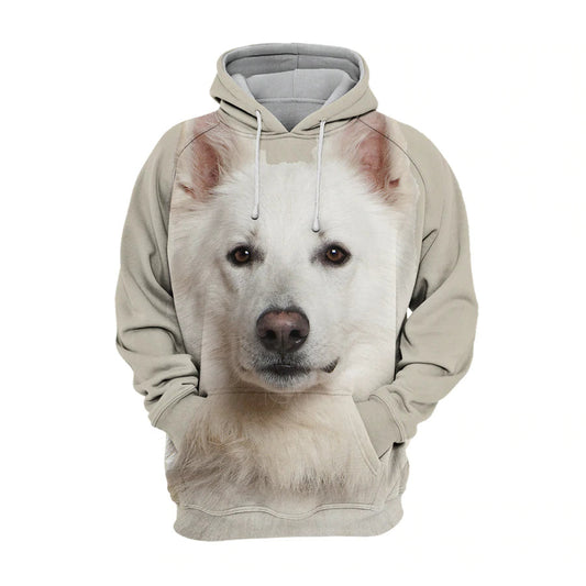 White Swiss Shepherd 2 - Unisex 3D Graphic Hoodie