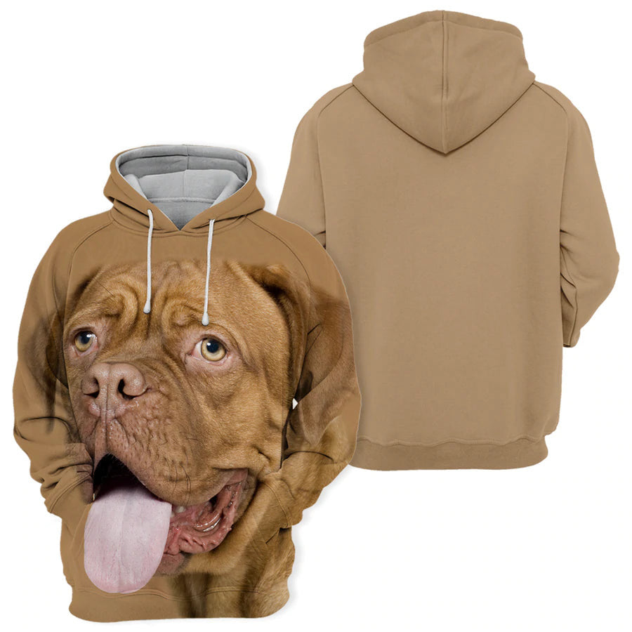 Bordeaux Mastiff 2 - Unisex 3D Graphic Hoodie