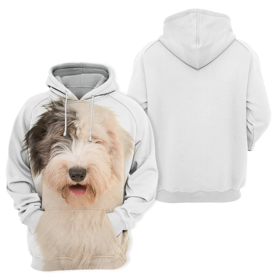 Old English Sheepdog 2 - Unisex 3D Graphic Hoodie