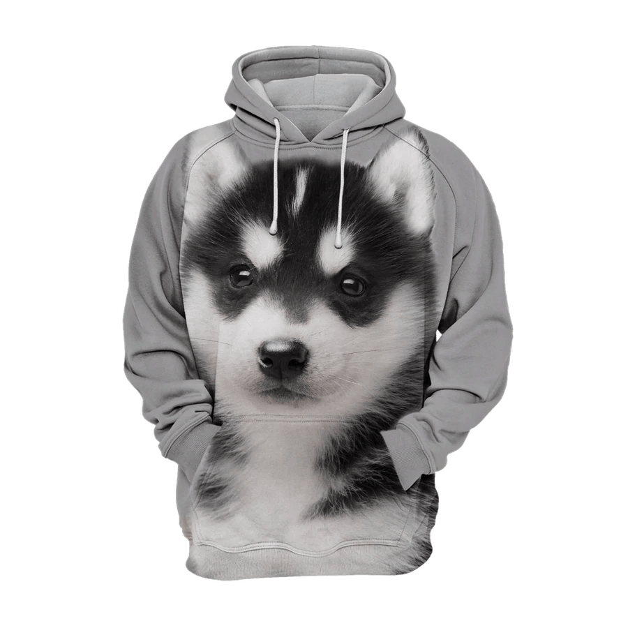 Alaskan Malamute 4 - Unisex 3D Graphic Hoodie