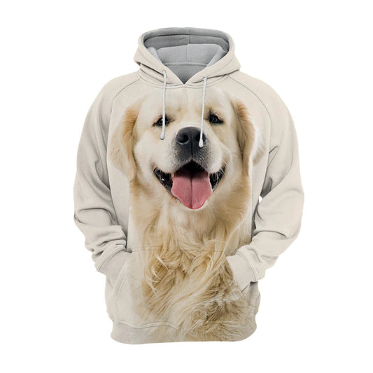 Golden Retriever 3 - Unisex 3D Graphic Hoodie