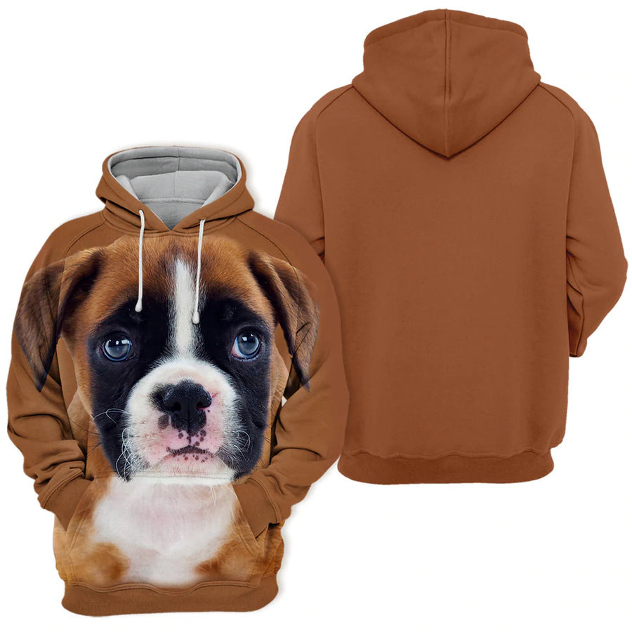 Boxer - Unisex 3D Graphic Hoodie