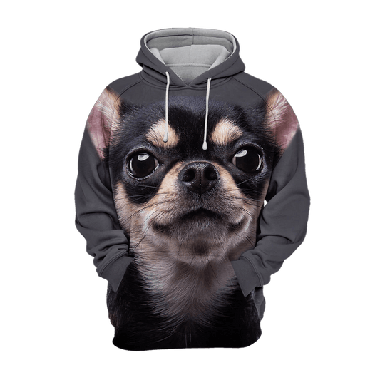 Chihuahua 3 - Unisex 3D Graphic Hoodie