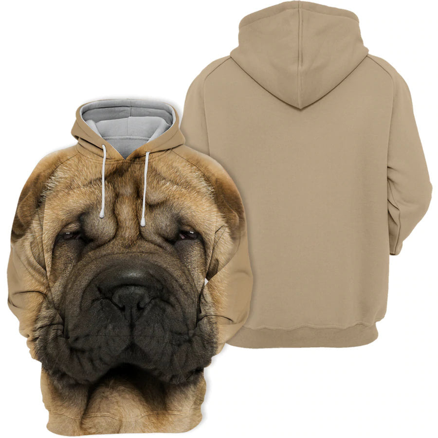 Shar Pei - Unisex 3D Graphic Hoodie