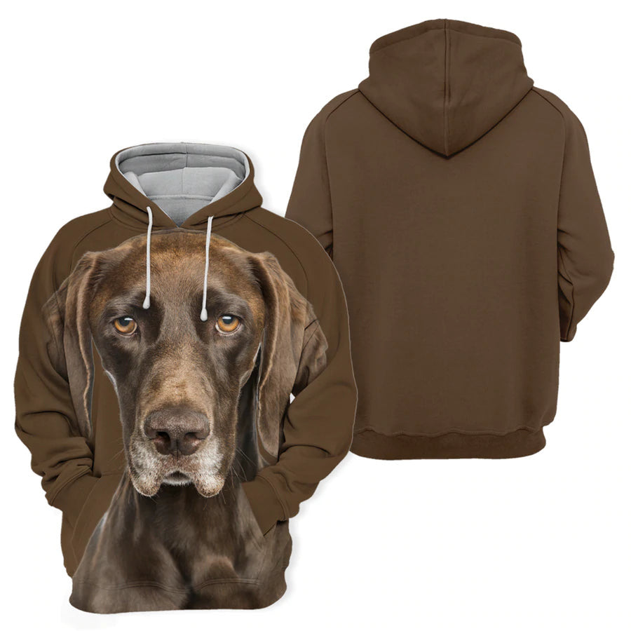 German Shorthaired Pointer - Unisex 3D Graphic Hoodie