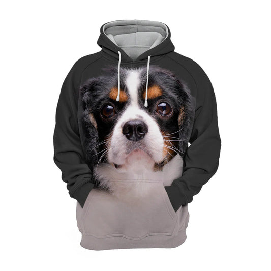 Cavalier King Spaniel Charles 3 - Unisex 3D Graphic Hoodie