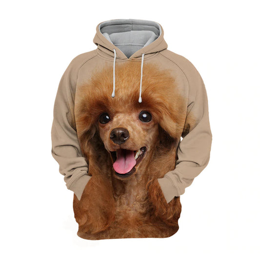 Poodle 3 - Unisex 3D Graphic Hoodie