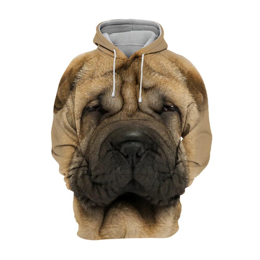 Shar Pei - Unisex 3D Graphic Hoodie