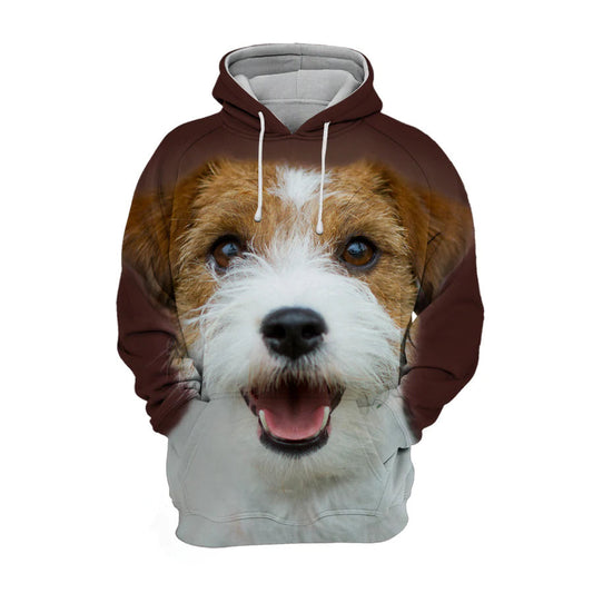 Jack Russell Terrier 3 - Unisex 3D Graphic Hoodie
