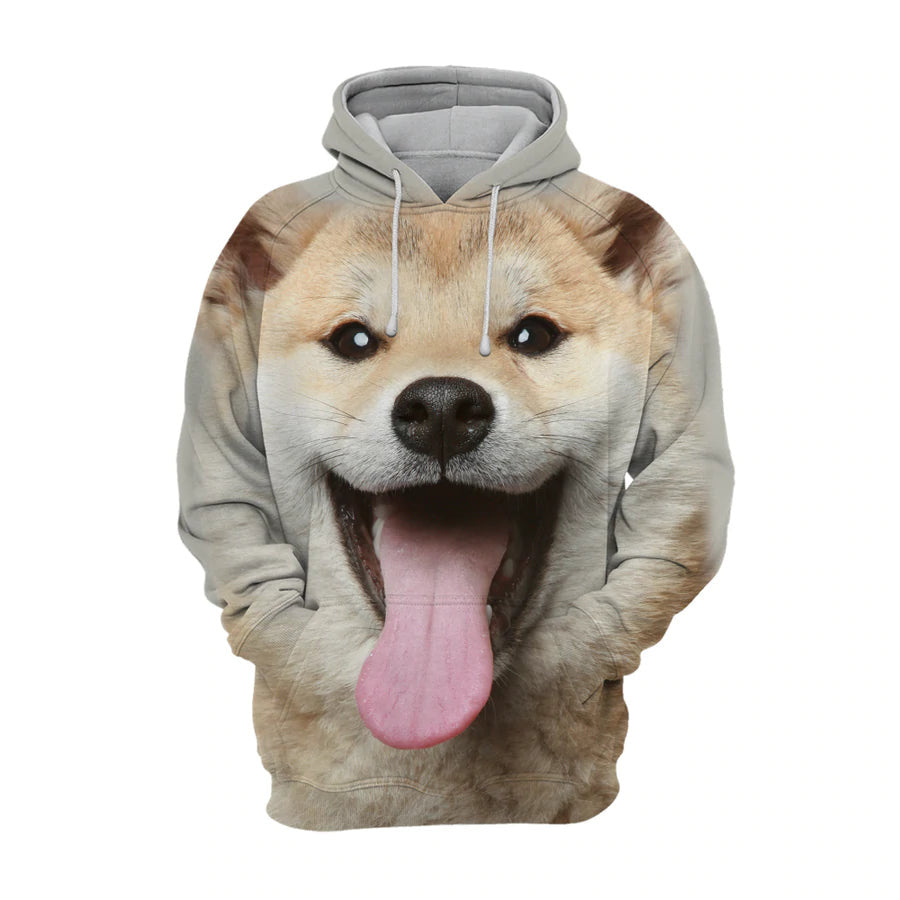 Shiba Inu 3 - Unisex 3D Graphic Hoodie