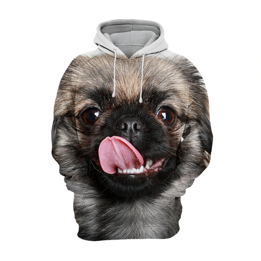 Pekingese - Unisex 3D Graphic Hoodie