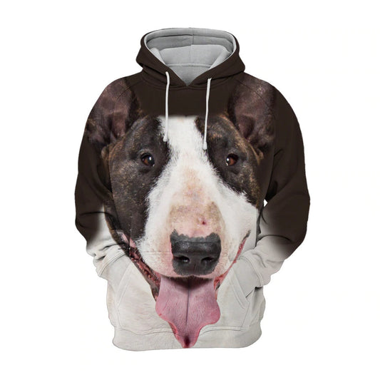 Bull Terrier 2 - Unisex 3D Graphic Hoodie