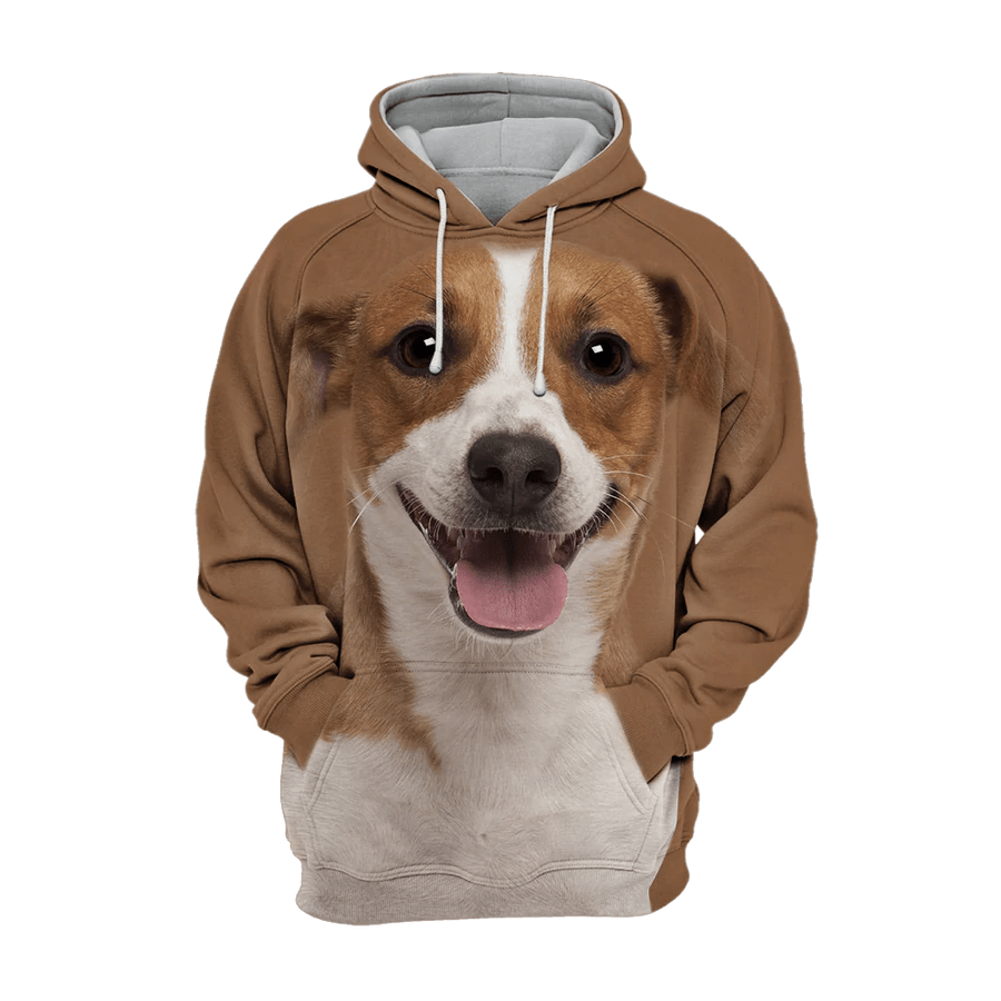 Jack Russell Terrier 2 - Unisex 3D Graphic Hoodie