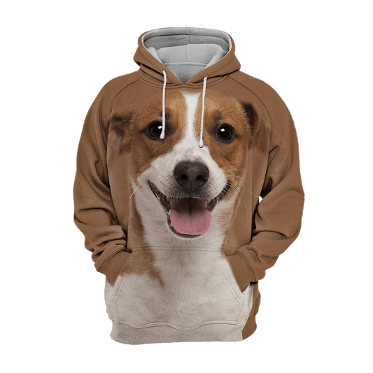 Jack Russell Terrier 2 - Unisex 3D Graphic Hoodie