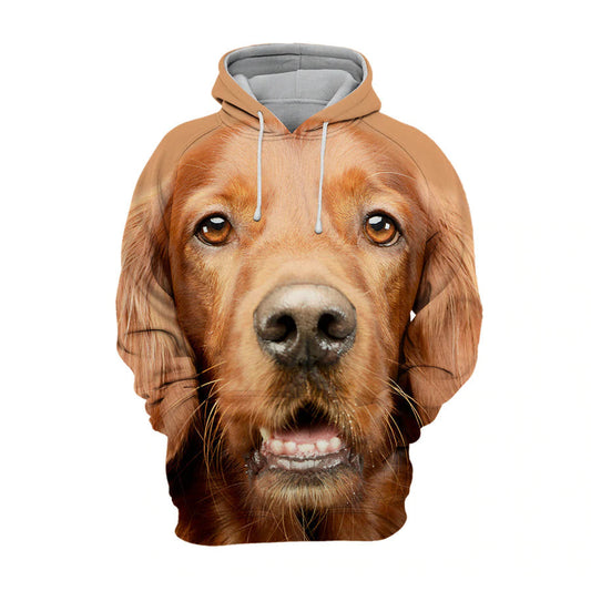 Irish Setter - Unisex 3D Graphic Hoodie